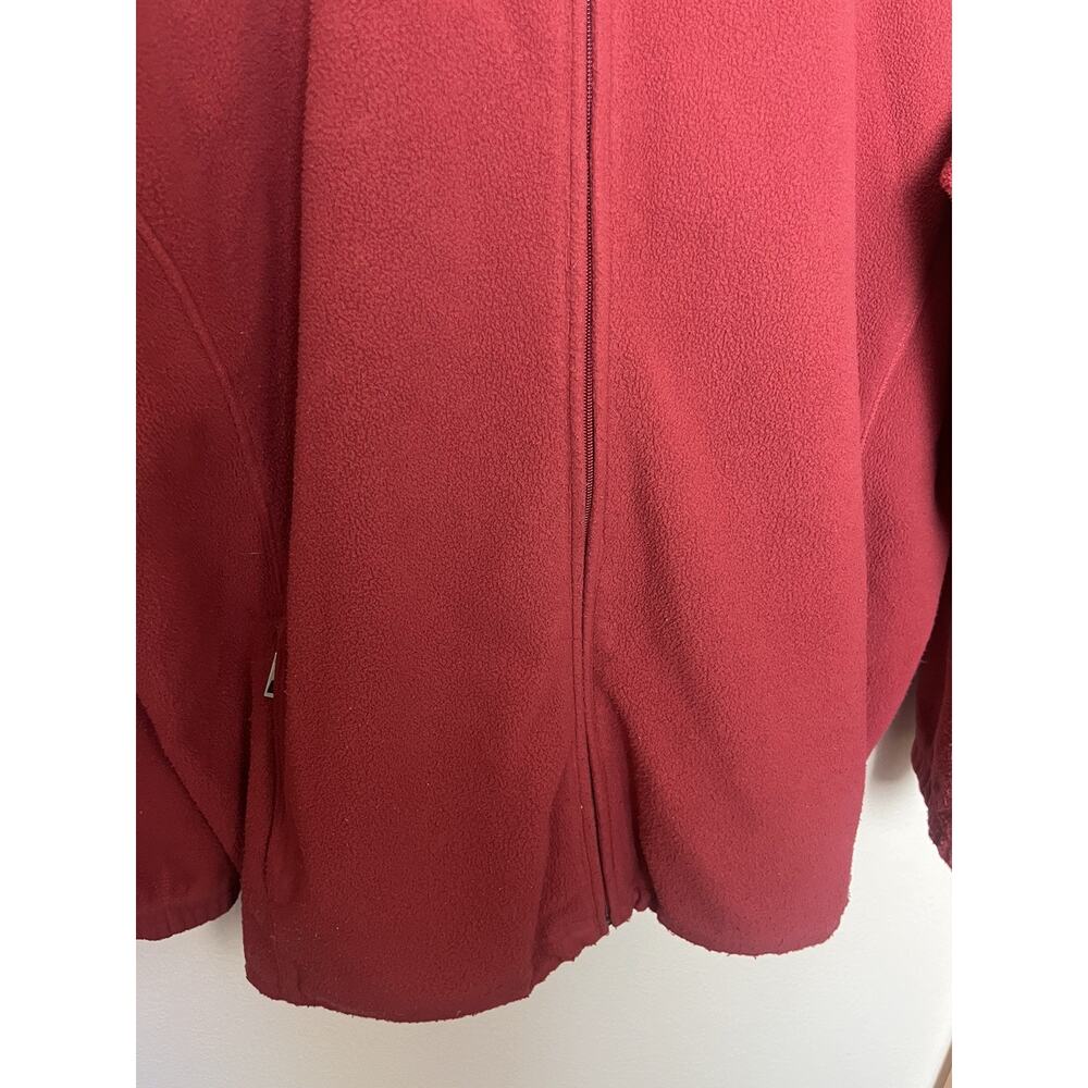 USC Trojans Full Zip Fleece Jacket Team Trojan Men’s Sz Medium Red - Picture 6 of 11